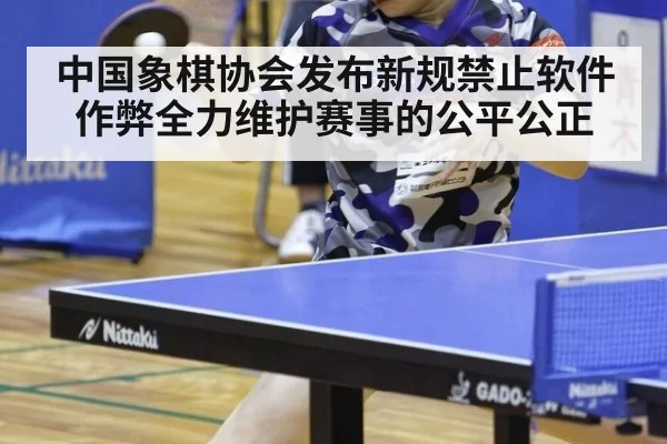中国象棋协会发布新规禁止软件作弊全力维护赛事的公平公正